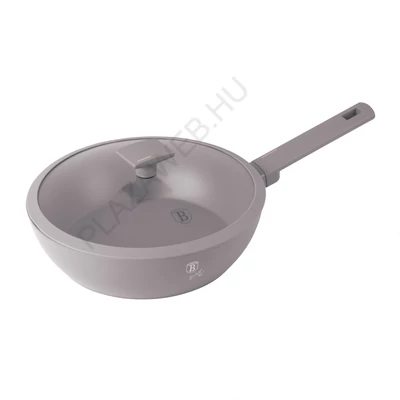 BerlingerHaus Mély serpenyő fedővel (24 cm) Taupe Collection (BH/8092)