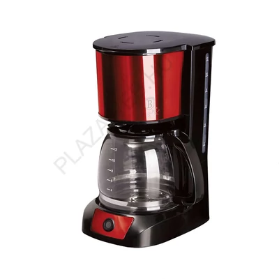 BerlingerHaus Elektromos kávéfőző (800 W) Metallic Line Burgundy Edition (BH/9158)
