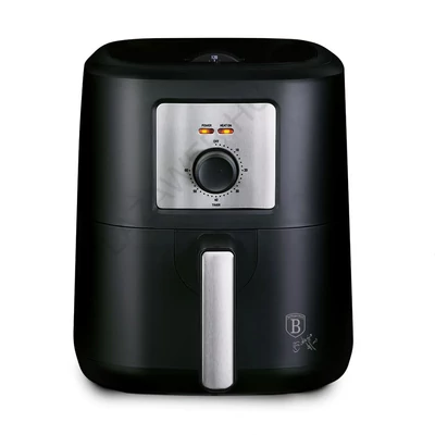 BerlingerHaus AirFryer  (4 L) Black Silver Collection (BH/9344)