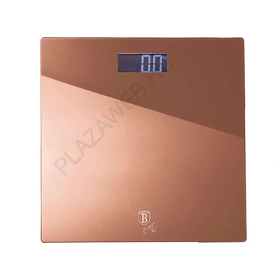 BerlingerHaus Személymérleg (150 kg) Metallic Line Rose Gold Edition (BH/9353)