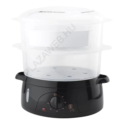 BerlingerHaus Elektromos párolóedény 6 L (800 W) Black Rose Collection (BH/9378)