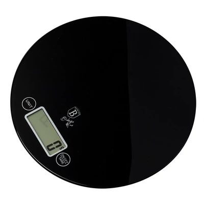 BerlingerHaus Konyhai mérleg (5 kg) Matte Black Collection (BH/9435)