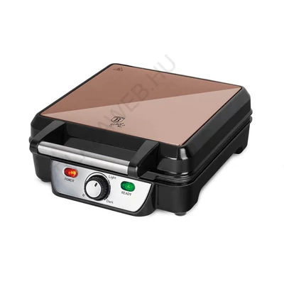 BerlingerHaus 4 szeletes gofrisütő (1100 W) Metallic Line Rose Gold Edition (BH/9452)