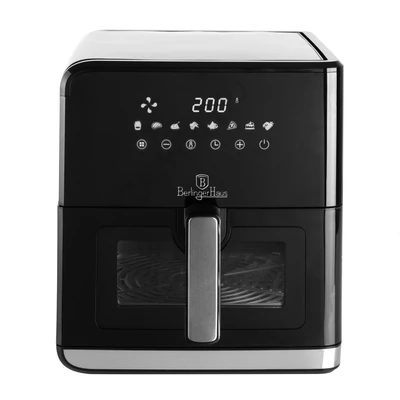 BerlingerHaus AirFryer  (7,5 L) Black Silver Collection (BH/9470)