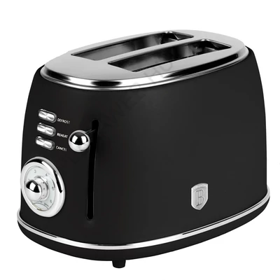 BerlingerHaus Kenyérpirító (850 W) Matte Black Collection (BH/9642)