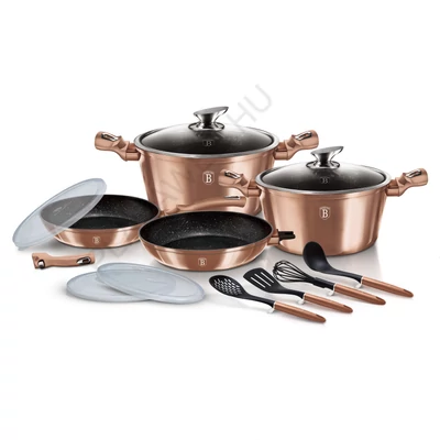 Berlinger Haus 13 részes Rose Gold Metallic Line Edition edénykészlet (BH/7058)