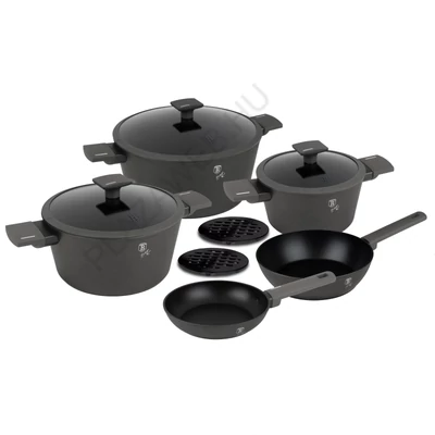 Berlinger Haus Anthracite Collection 10 részes edénykészlet (BH-8140)