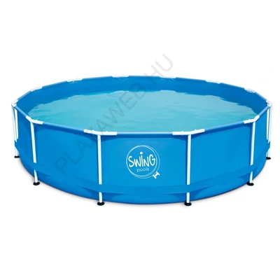 Swing fémvázas kék medence 3.66 méter x 84 cm szűrő nélkül(3EXB0187)