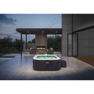 Intex PureSpa Greystone Deluxe HWS 1100 felfújható masszázsmedence, 196x71cm (28452/3EXX0797) Intex PureSpa Greystone Deluxe HWS 1100 felfújható masszázsmedence, 196x71cm (28452/3EXX0797)