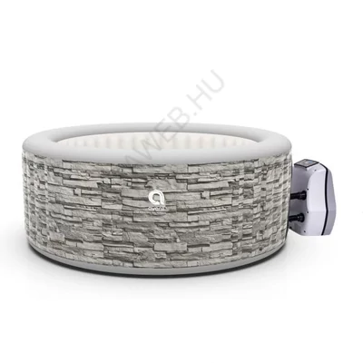 Avenli Nice barna rattan mintás felfújható jakuzzi, 175 × 70 cm(17283EUV31)