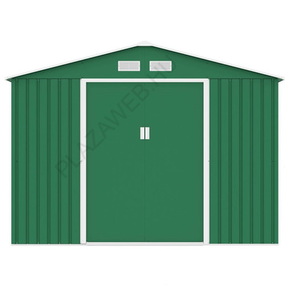 ROJAPLAST Archer "D" green fém kerti ház, tároló - 277 x 255 x 202 cm, zöld (A255-1)