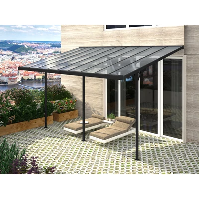 Rojaplast Bruce J alumínium pergola, átlátszó polikarbonáttal, 618x305cm  (B618)