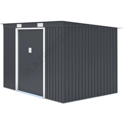ROJAPLAST S2001C fém kerti ház, tároló, szürke - 261 x 181 x 176 cm  (S2001C)