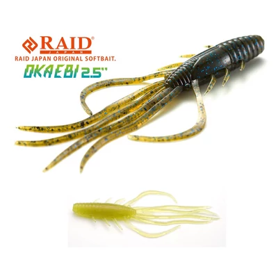 RAID OKA EBI 2.5" 6.3cm 072 Stealth Fish
