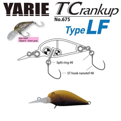 YARIE T-CRANKUP 675 TYPE LF 35mmm 2.6gr C29 Tanba Edamame