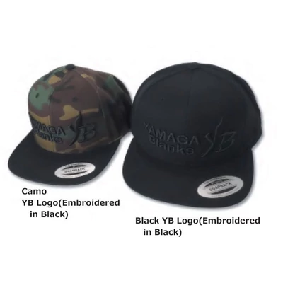 YAMAGA FLAT VISOR SAPKA BLACK YB