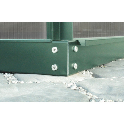 üvegház VITAVIA URANUS 8300 tiszta üveg 3 mm zöld színű LG1041 üvegház VITAVIA URANUS 8300 tiszta üveg 3 mm zöld színű LG1041