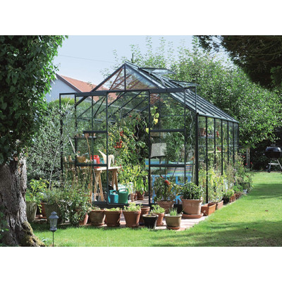 üvegház VITAVIA URANUS 11500 tiszta üveg 3 mm fekete színű LG2829 üvegház VITAVIA URANUS 11500 tiszta üveg 3 mm fekete színű LG2829