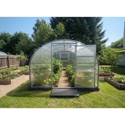 üvegház LANITPLAST GLADUS 3x4 m PC 6 mm LG2885 üvegház LANITPLAST GLADUS 3x4 m PC 6 mm LG2885