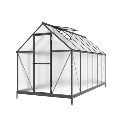 üvegház LANITPLAST SARANA 6x12 PC 4 mm fekete színű LG4335 üvegház LANITPLAST SARANA 6x12 PC 4 mm fekete színű LG4335