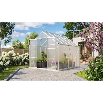 üvegház VITAVIA URANUS 8300 PC 4 mm ezüst színű LG182