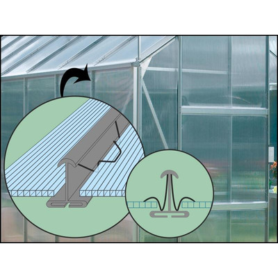 üvegház VITAVIA URANUS 11500 PC 4 mm fekete szín LG2831 üvegház VITAVIA URANUS 11500 PC 4 mm fekete szín LG2831