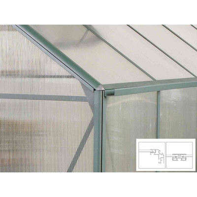 üvegház VITAVIA TRITON 5000 PC 6 mm fekete színű LG3670
