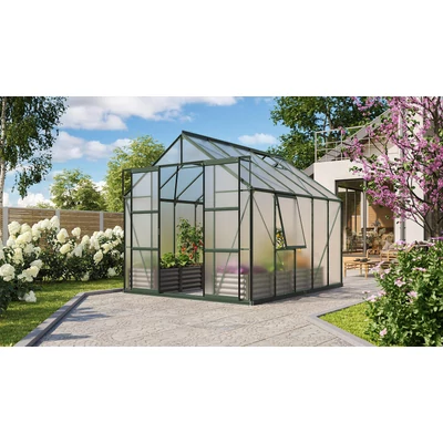 üvegház VITAVIA URANUS 8300 PC 4 mm zöld színű LG584