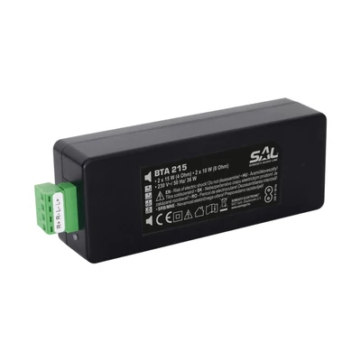 SAL Bluetooth stereo erősítő, 2x15W (BTA 215)[SG]