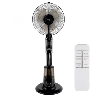 HOME Párásító ventilátor, fekete, 75 W (SFM 41/BK)[SG]