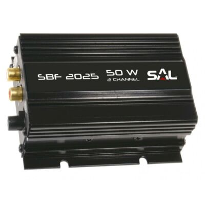 SAL 2x25W erősítő, autóba (SBF 2025)[SG]