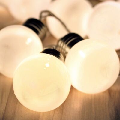 HOME LED-es villanykörte fényfüzér, 20 LED, melegfehér (LP 20/WW)[SG]