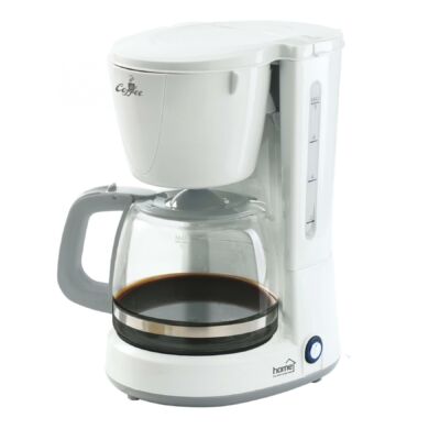 HOME Kávéfőző, 1 L, 8 csésze, fehér (HG KV 06)[SG]