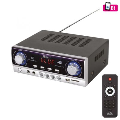 SAL Multimédia erősítő, 2x40W, BT-FM-MP3 (BTA 240)[SG]