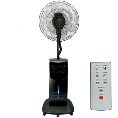 HOME Párásító ventilátor, fekete, 90 W (SFM 42/BK)[SG]