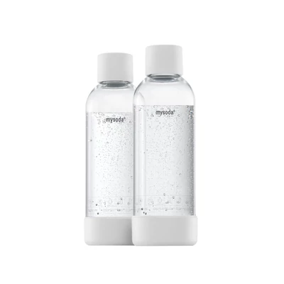 MYSODA Mysoda 1L palack - 2 db-os készlet - Fehér (MSO-2PB10F-W)[SG]