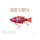 BIWAA SEVEN S4" 10cm 17gr 35 Ruby Tiger
