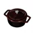 BerlingerHaus Mini öntöttvas fazék (10 cm) Metallic Line Burgundy Edition  BH/6495