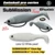 BIWAA SUBMISSION 4" 10cm 02 Pearl White