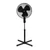 HOME Álló ventilátor, 40cm, 45 W, fekete (SF 43 BK)[SG]