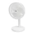 HOME Asztali, akkumulátoros ventilátor, 14 cm, fehér (TF 14B)[SG]