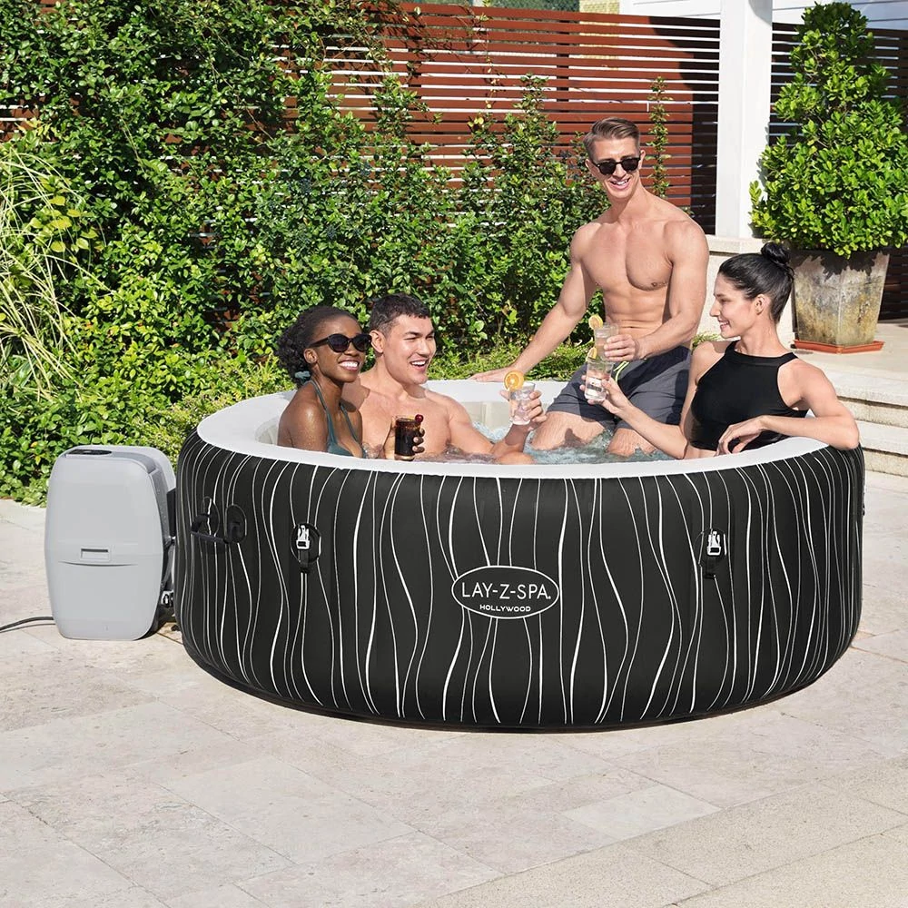 Bestway Lay-Z-Spa Hollywood AirJet felfújható jakuzzi 196 cm x 66 cm (HMC 031)