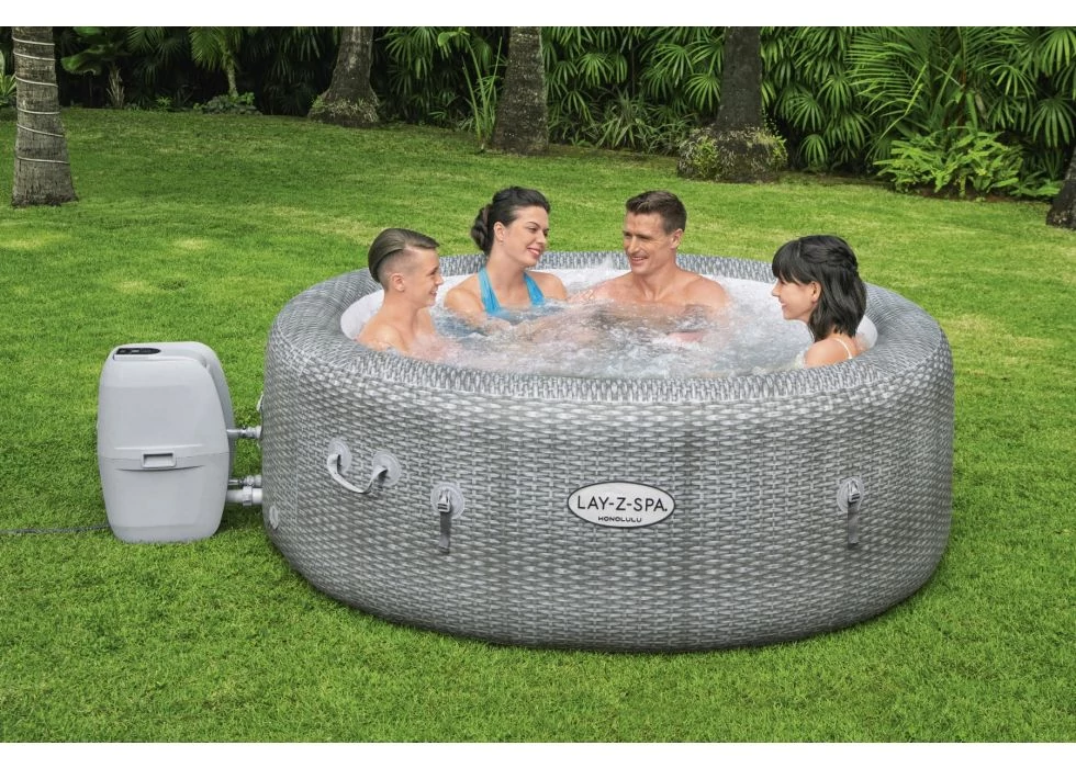 Bestway Lay-Z-Spa HONOLULU Airjet felfújható masszázsmedence 196 x 71 cm (HMC 017)