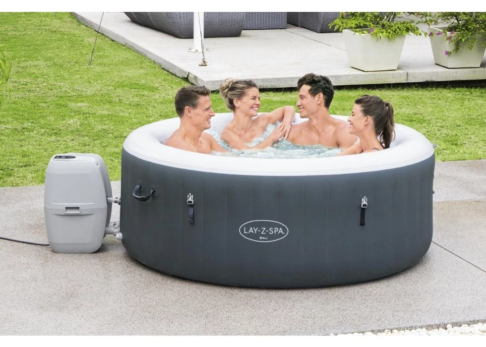 Bestway Lay-Z-Spa BALI Airjet felfújható masszázsmedence 180 x 66 cm (HMC 018)