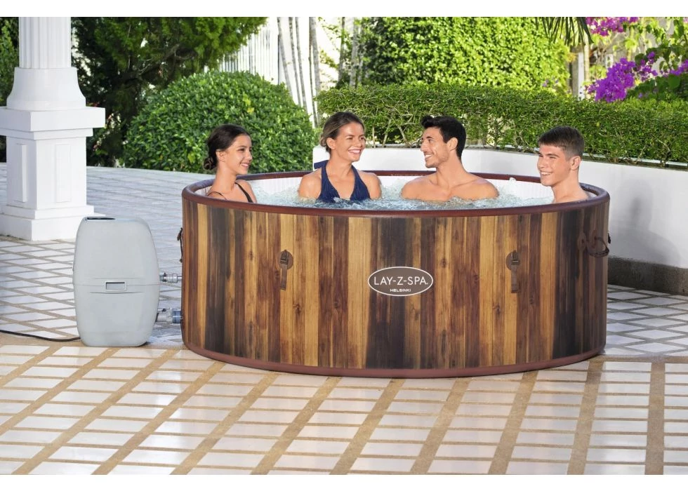 Bestway Lay-Z-Spa Helsinki AirJet felfújható masszázsmedence 180 x 66 cm (HMC 020)