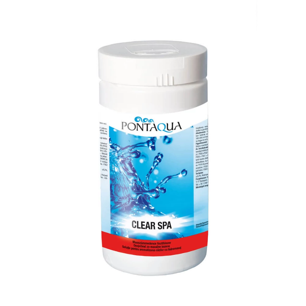 PONTAQUA CLEAR SPA 1 kg - Masszázsmedence tisztítószer (CSP 010)