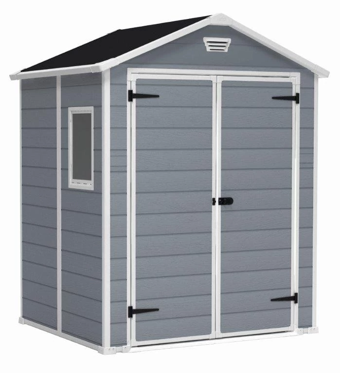 Kerti ház Keter MANOR 6 x 5 DD szürke / fehér (610219)