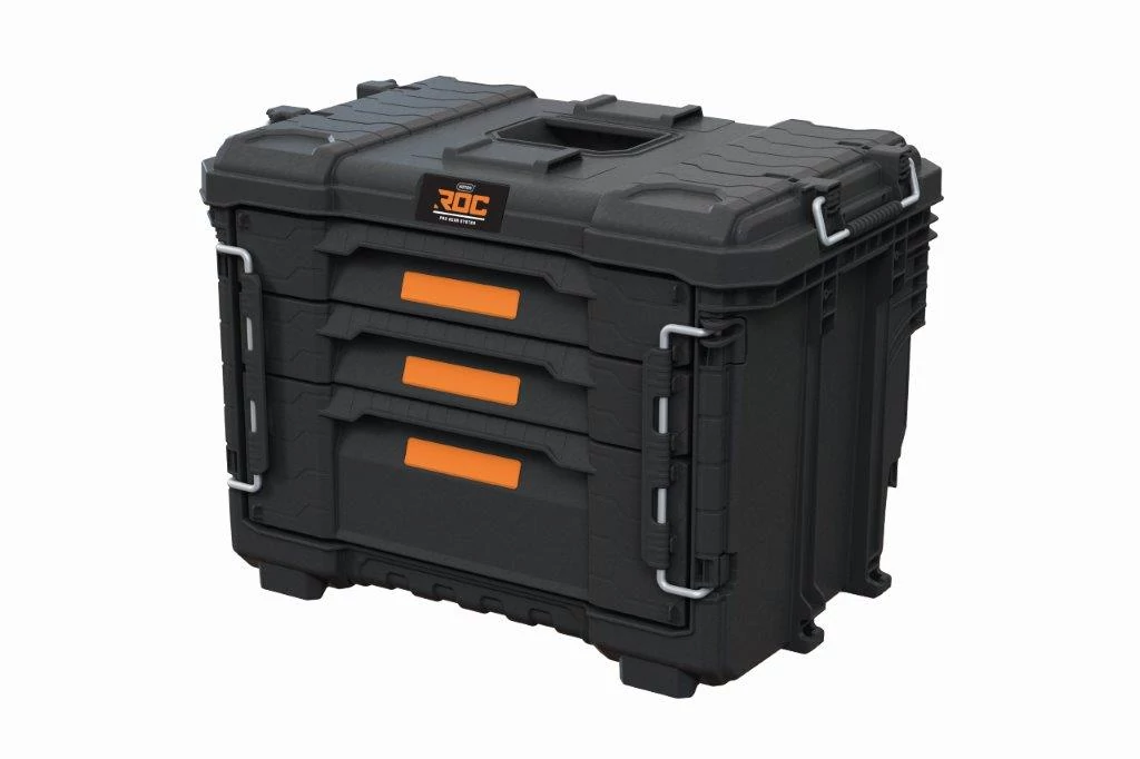 Box Keter ROC Pro Gear 2.0 s tromi zásuvkami  (610538)
