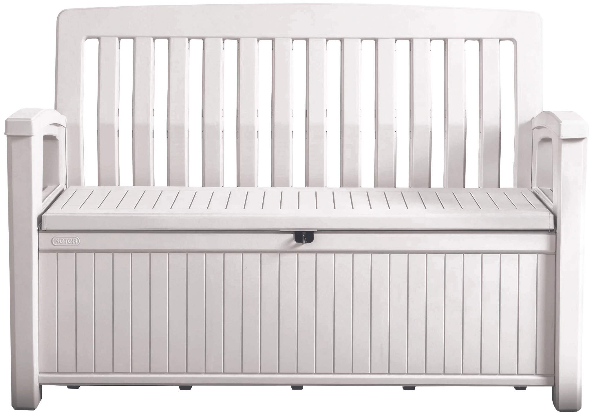 Keter Patio Bench kerti pad, fehér (610644)