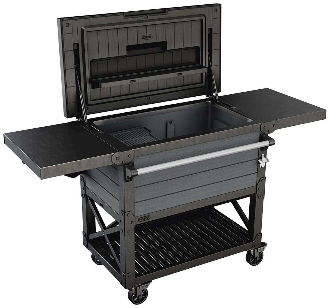Keter Patio Cooler kerti asztal, szürke  (610645)